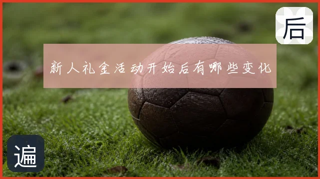 新人礼金活动开始后有哪些变化